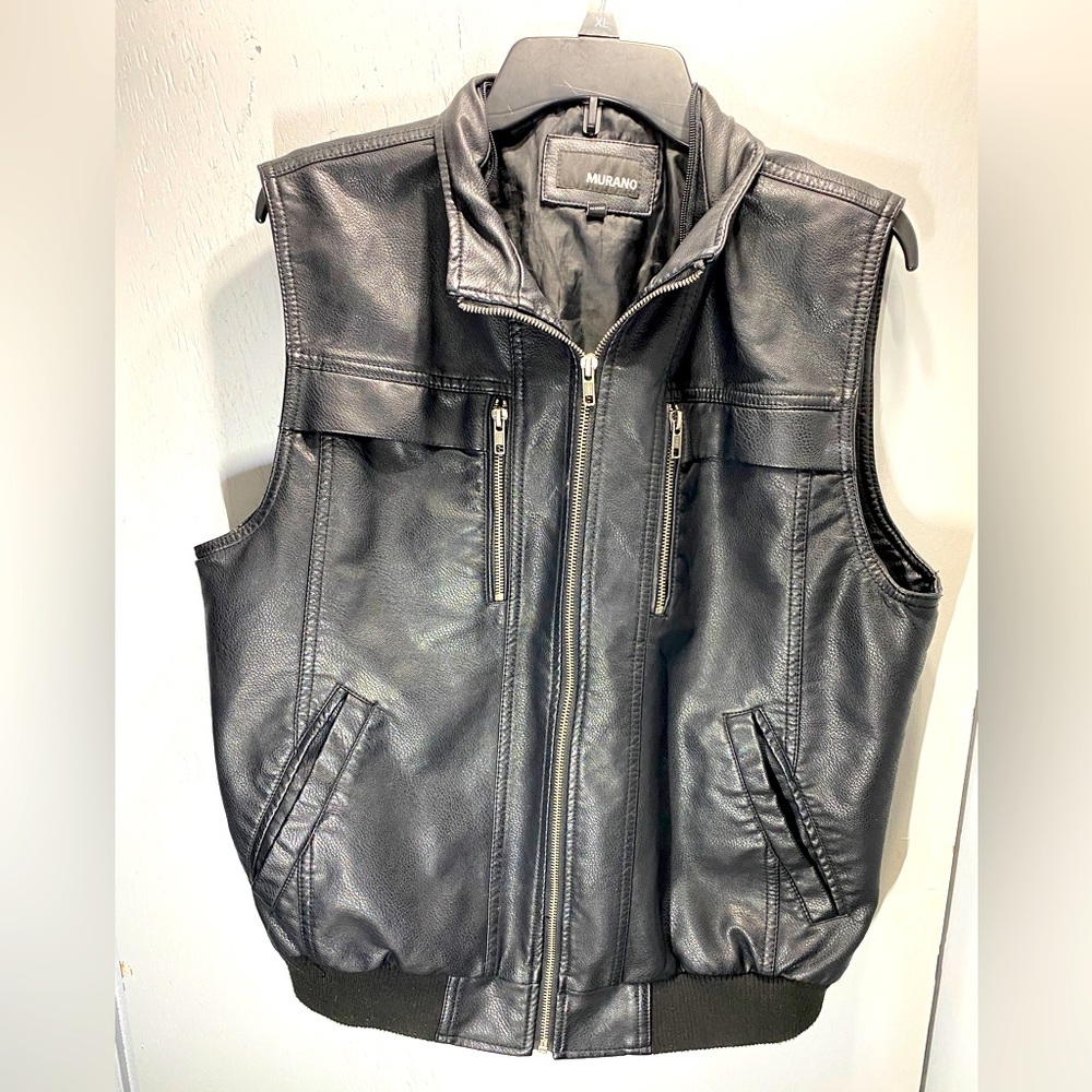 Men Black Vest